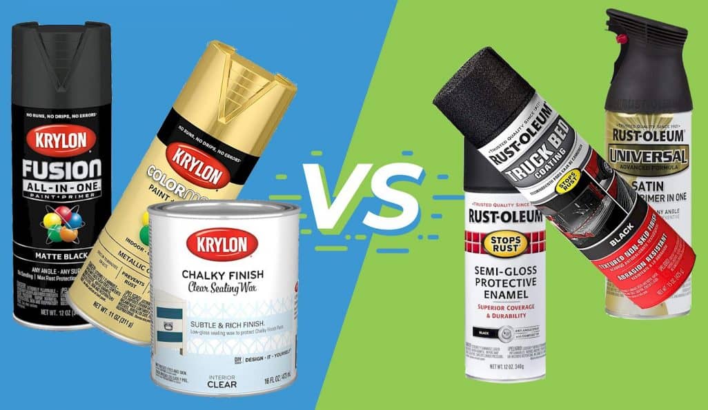 Krylon vs RustOleum Reviews and Comparisons