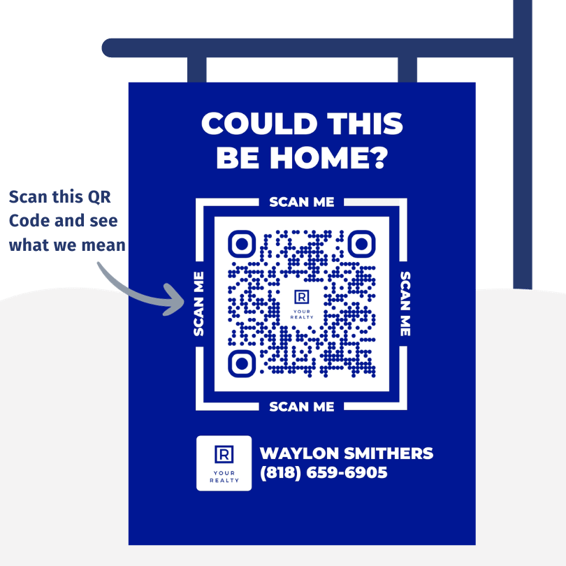 QR Code Signs Curb Hero