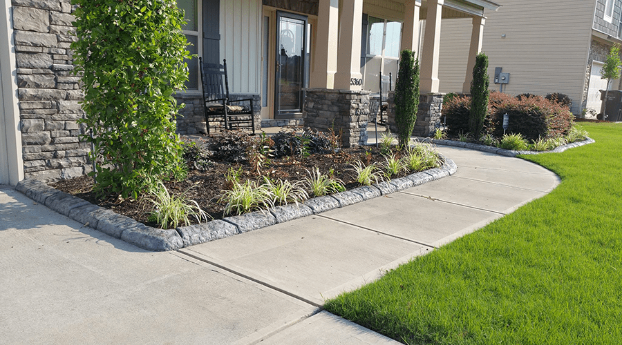 Decorative Concrete Curbing Landscape Edging Curb Works Ohio
