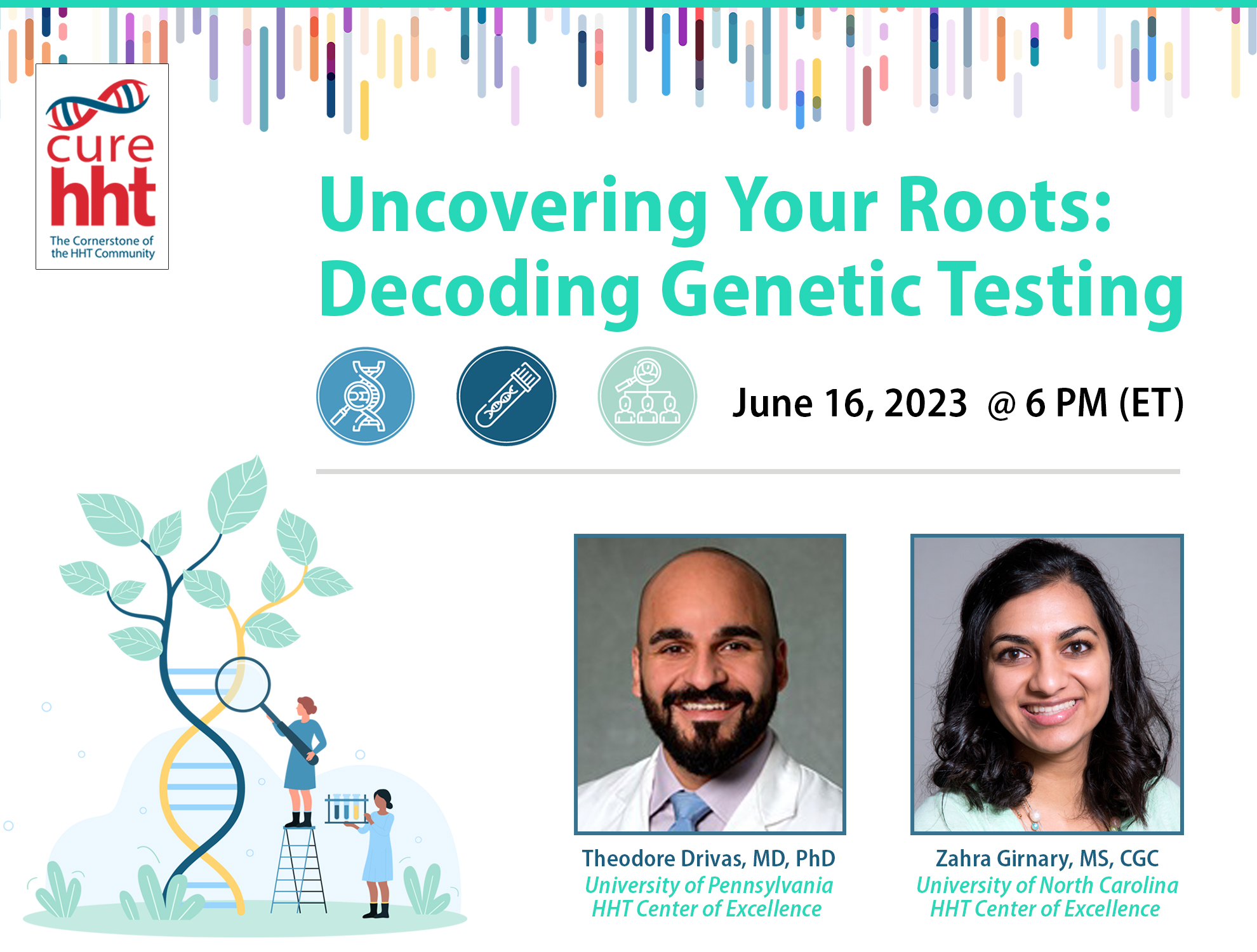 Uncovering Your Roots Decoding Testing CureHHT