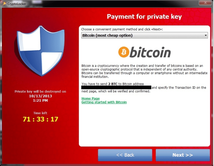 How to remove Cryptolocker ransomware and decrypt