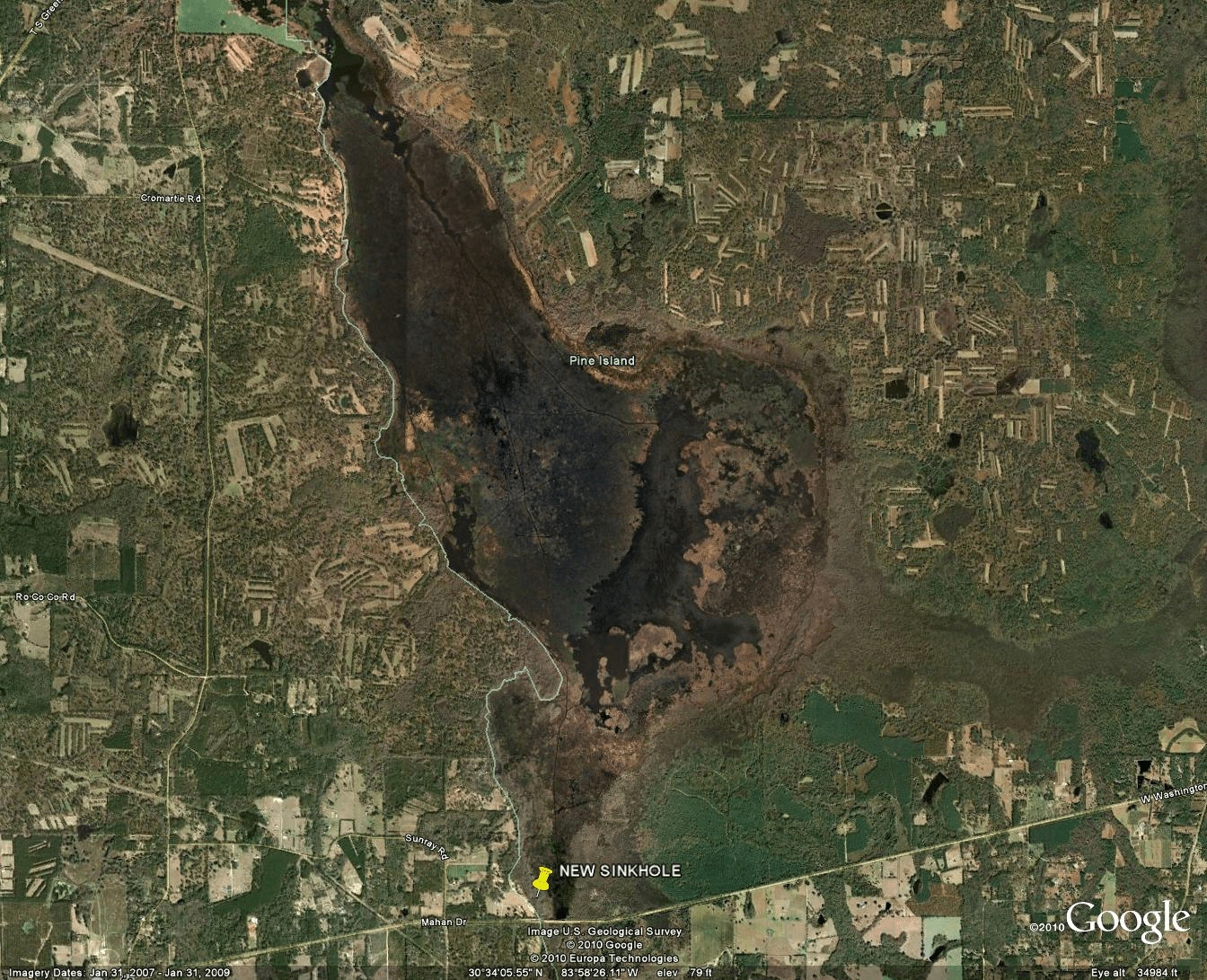 CURG Lake Miccosukee Sinkhole