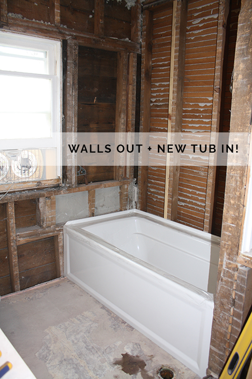 BATHROOM SHOWER DEMO Curio Design Studio