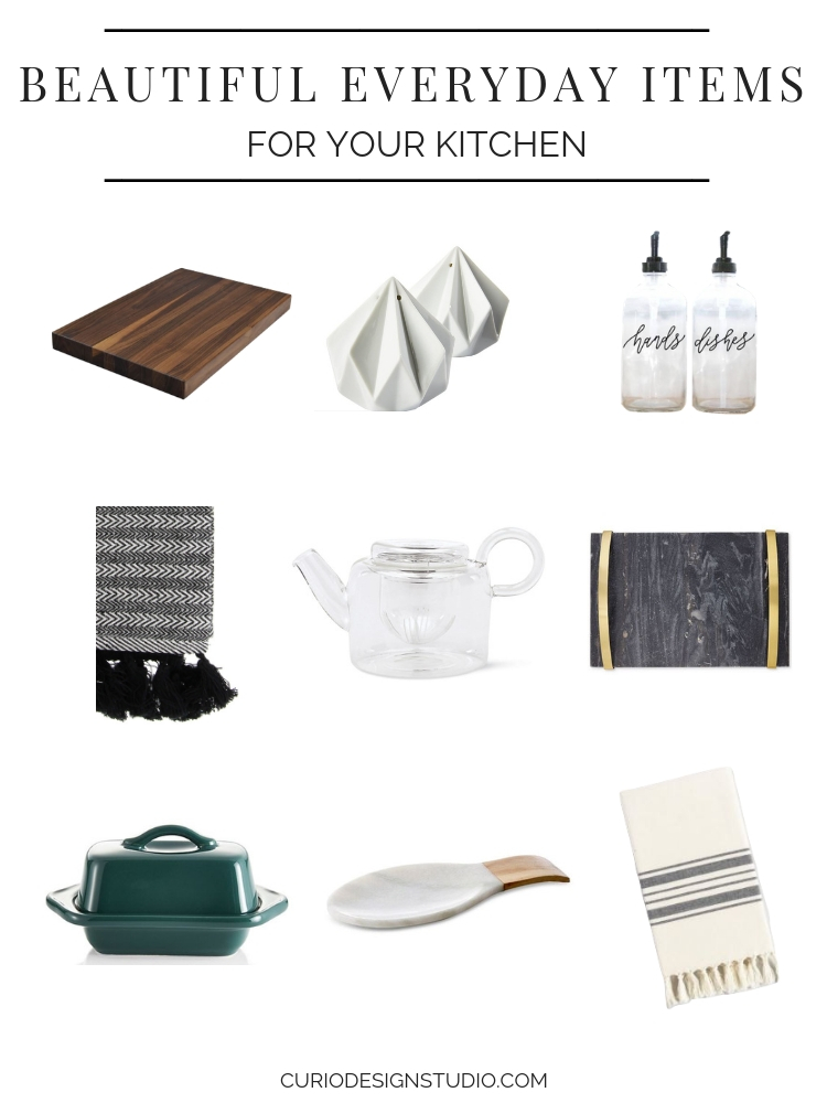 BEAUTIFUL EVERYDAY ITEMS FOR YOUR KITCHEN Curio Design Studio