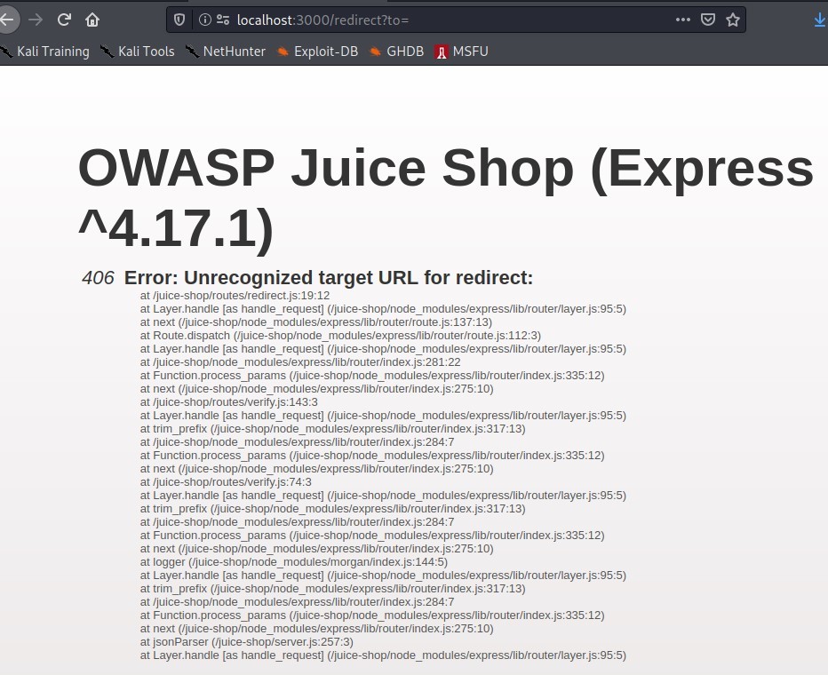 Hacking OWASP’s Juice Shop Pt. 56 Allowlist Bypass Curiosity Kills Colby