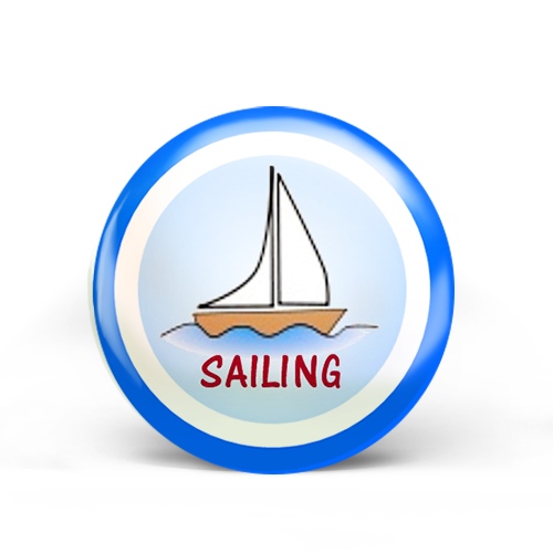 Sailing Badge Curiosity Untamed