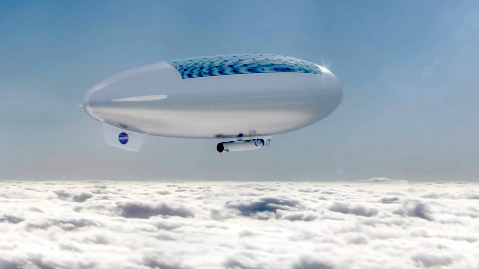 Zeppelins of Mars HAVOC on Venus NASA's new Airships