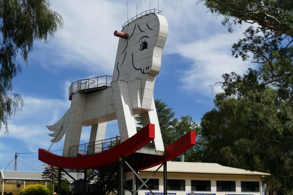 Reasons to visit the Big Rocking Horse Gumeracha