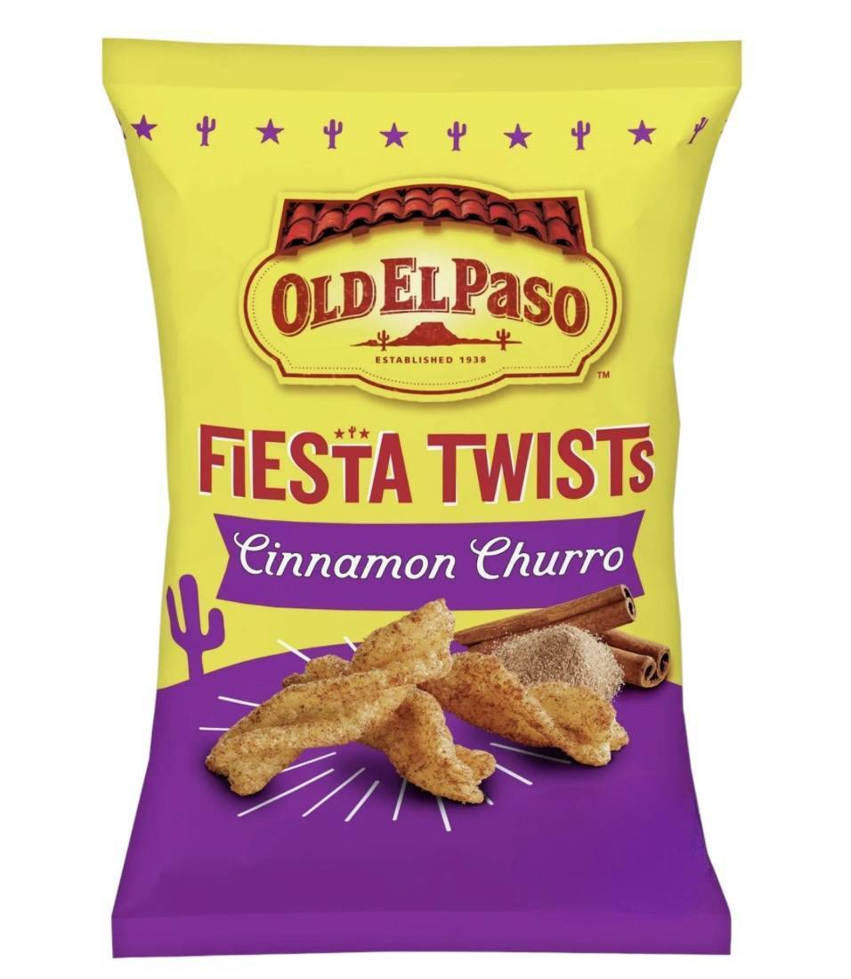 Old El Paso Cinnamon Churro Fiesta Twists 2oz/56g Curious Candy