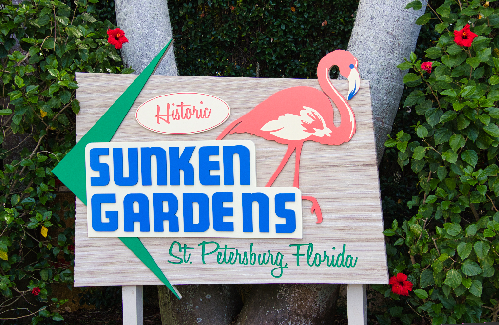 Historic Sunken Gardens St. Petersburg Curious Craig