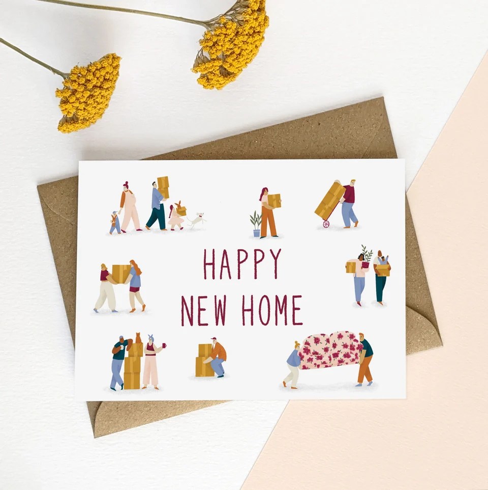 Happy New Home Card By Elsa Rose Frere Curiouser