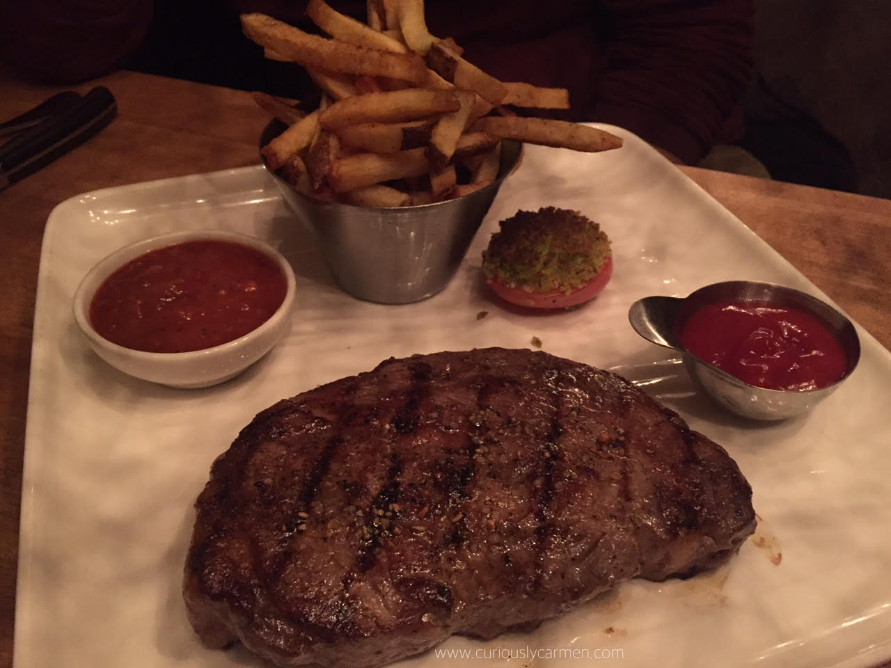 CHOP Steakhouse & Bar Richmond, BC Location Curiously Carmen