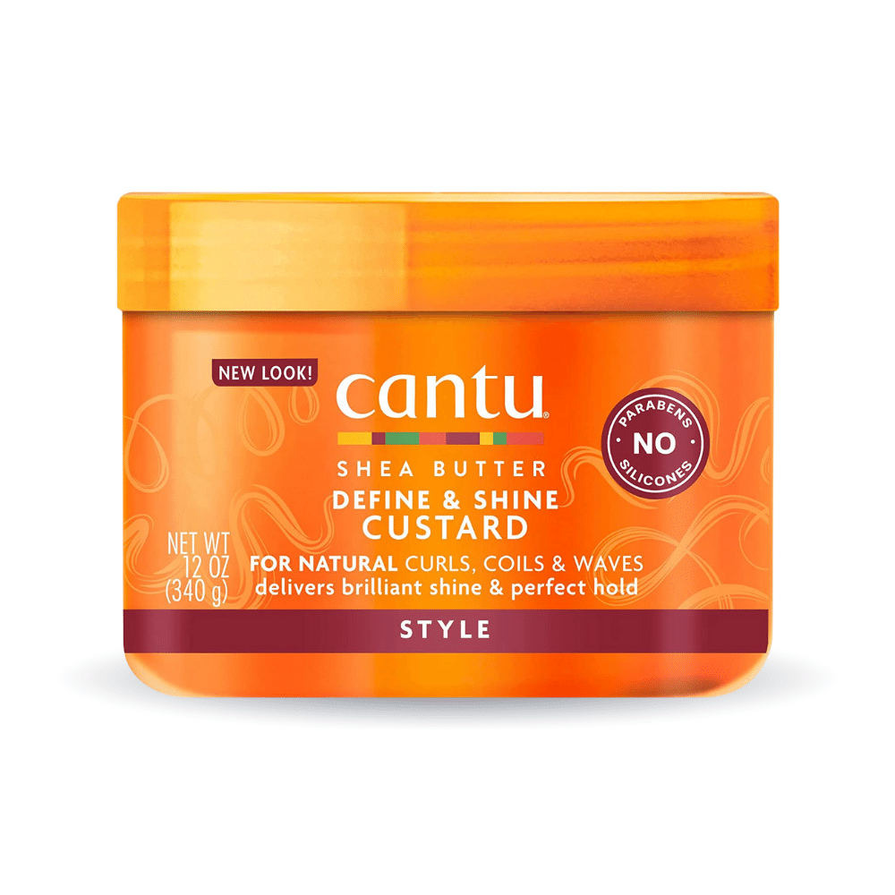 Gel Cantu de Alta Fijación Define & Shine Custard Cantu Beauty 340g