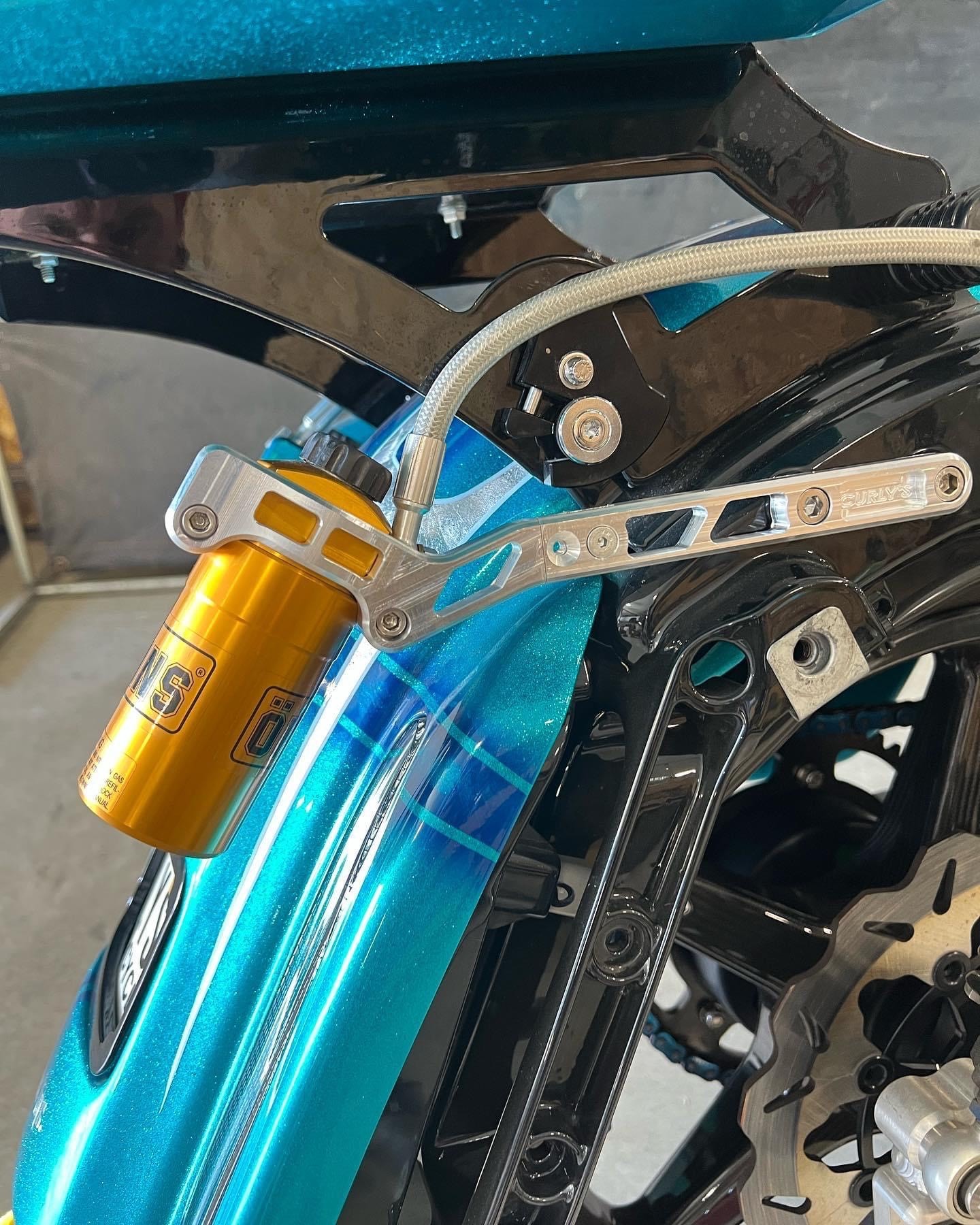 Ohlin’s & Legend's Remote Reservoir Mounts Curly's