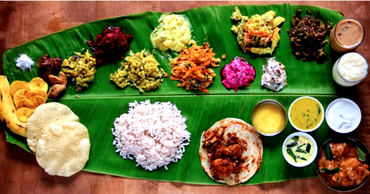Banana Leaves Food
