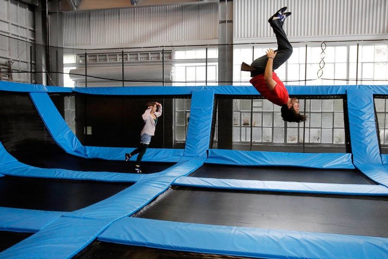 Take A Big Jump At India's Biggest Trampoline Park In Delhi NCR Curly