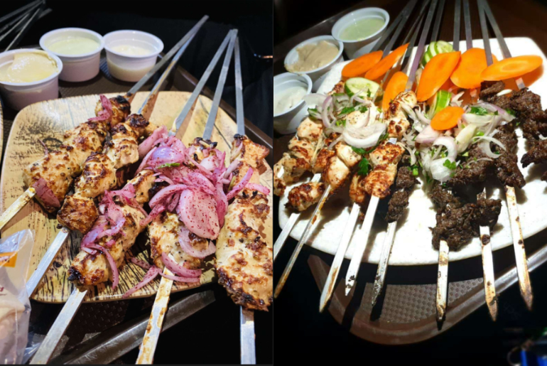 Enjoy Lipsmacking Chicken And Mutton BBQ For AED 3 At The Grill