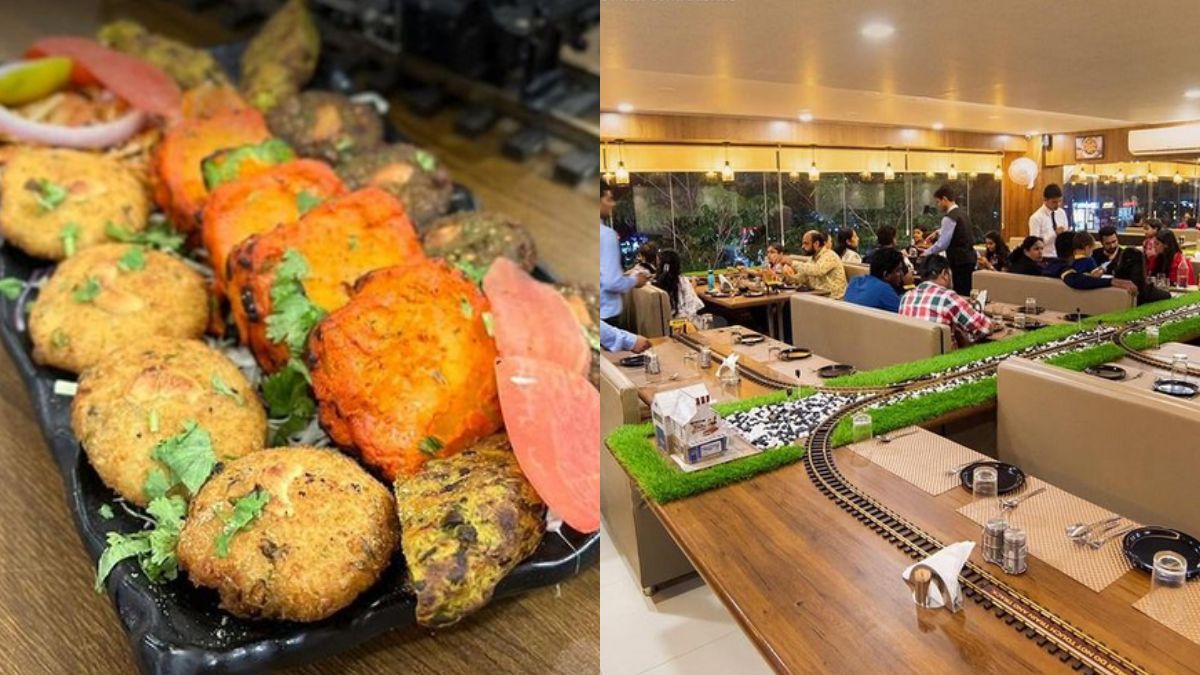 Food On Wheels! Trains Will Bring You Your Order At This Unique Restaurant In Surat