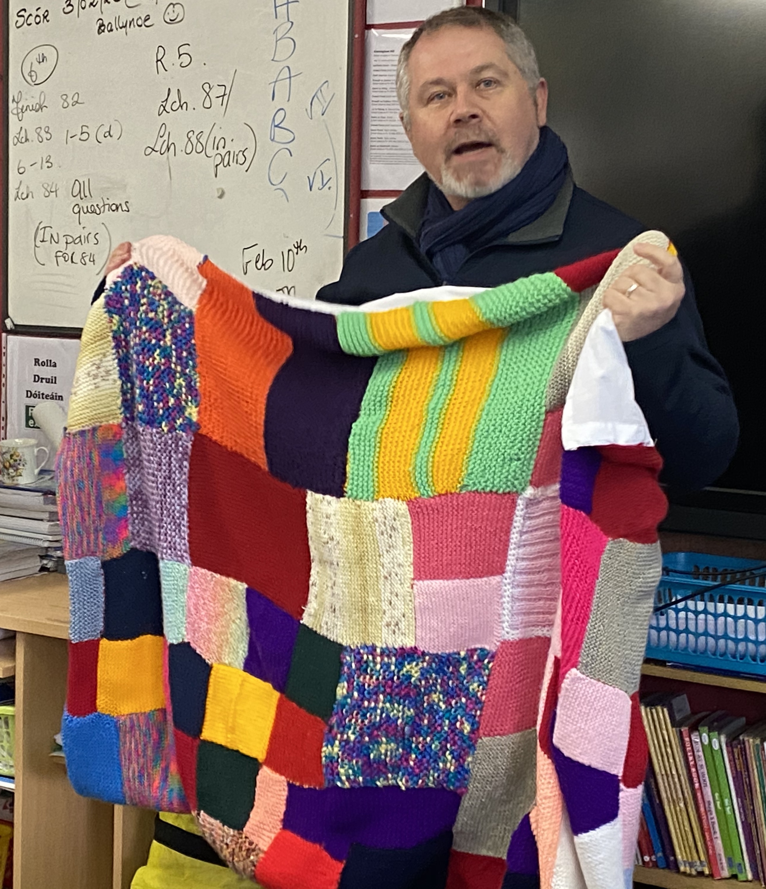 Knitting for the Homeless Curraglass National School