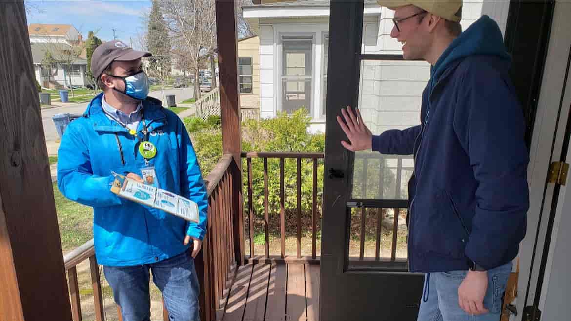 Stations report higher gifts as doortodoor canvassing resumes Current