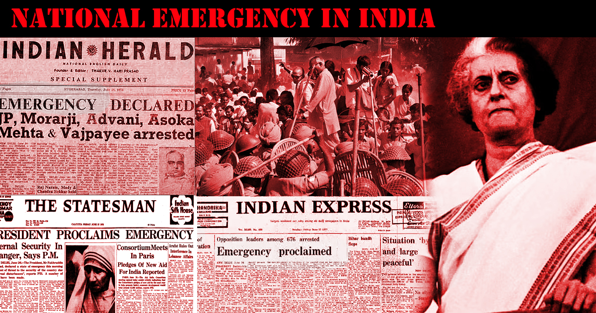 National Emergency UPSC Current Affairs 2025