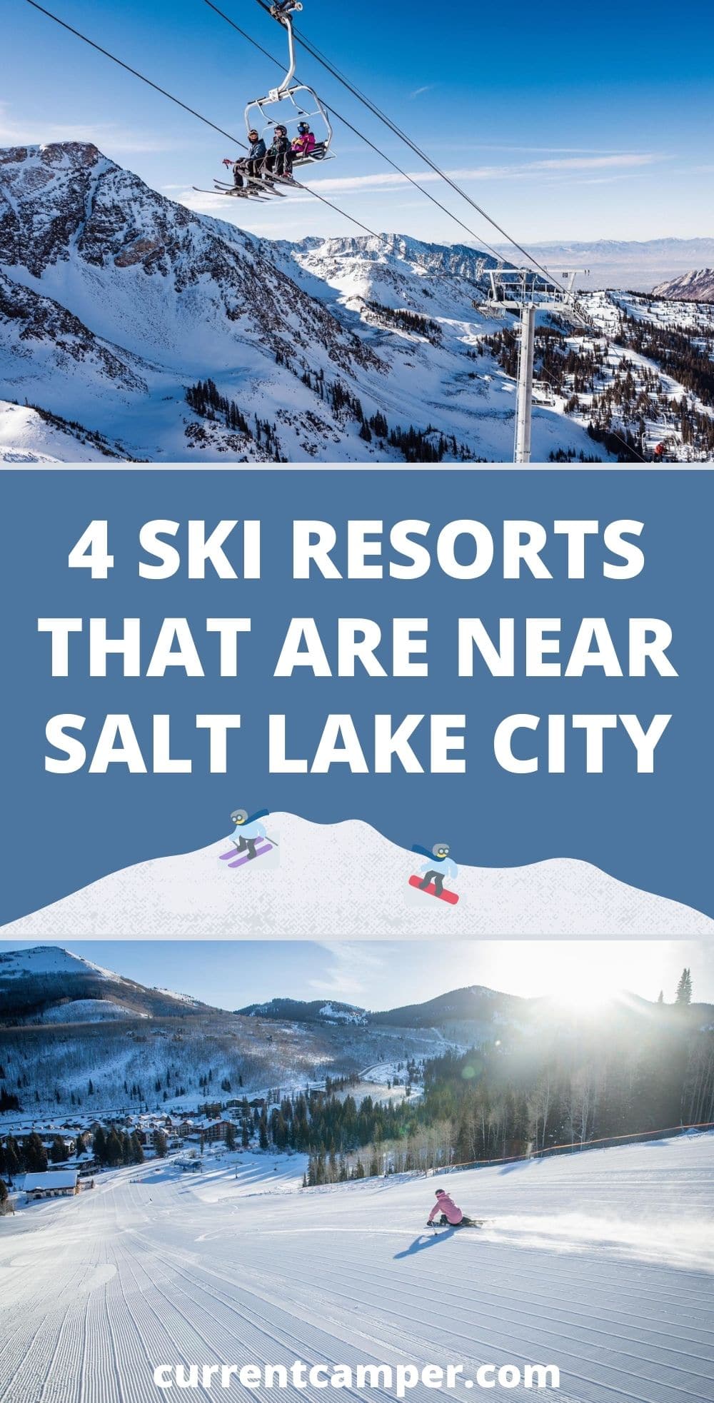 4 Ski Resorts Close to Salt Lake City