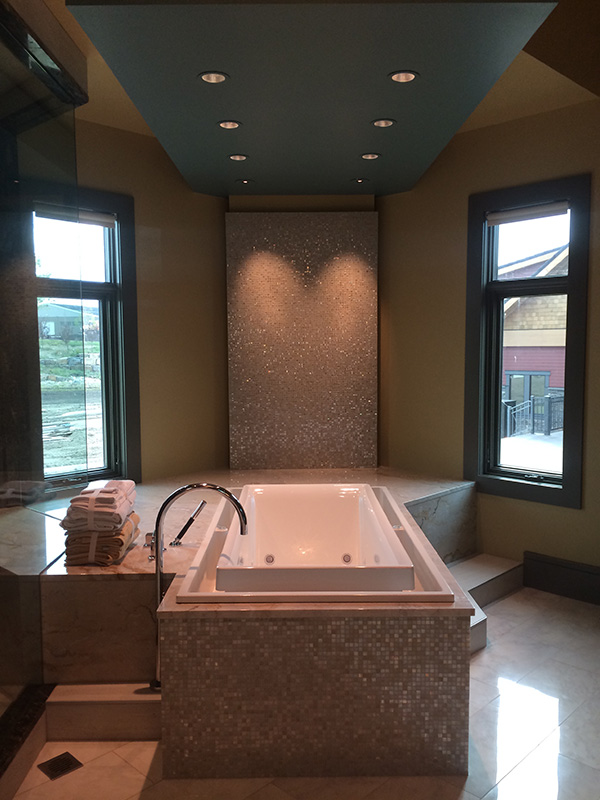 Ensuite bathroom accent lighting Current Connexion