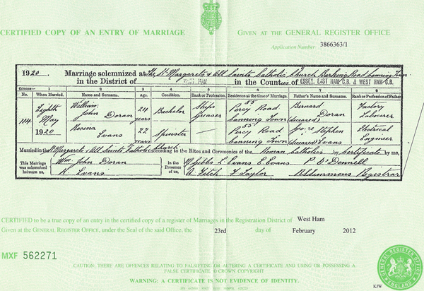 Uk Marriage Certificate Serial Number currentpotent