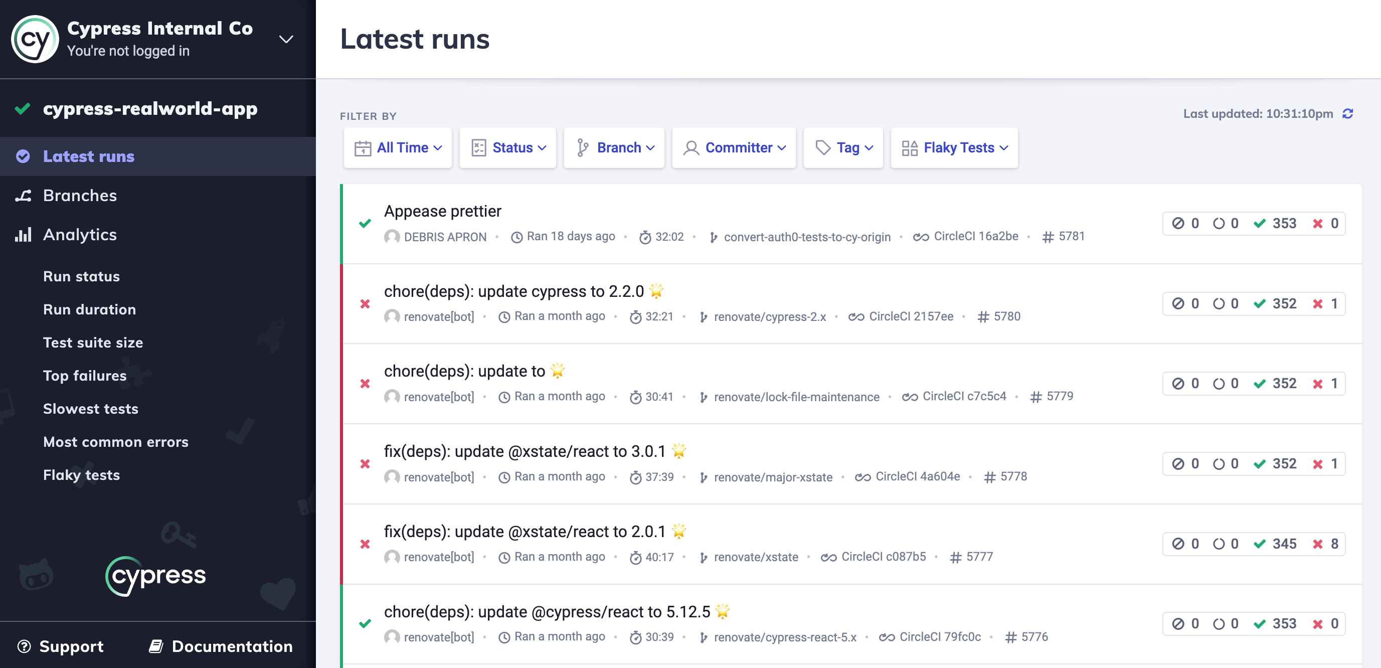 Cypress Dashboard vs Currents Ultimate Comparison Guide Oct 2022