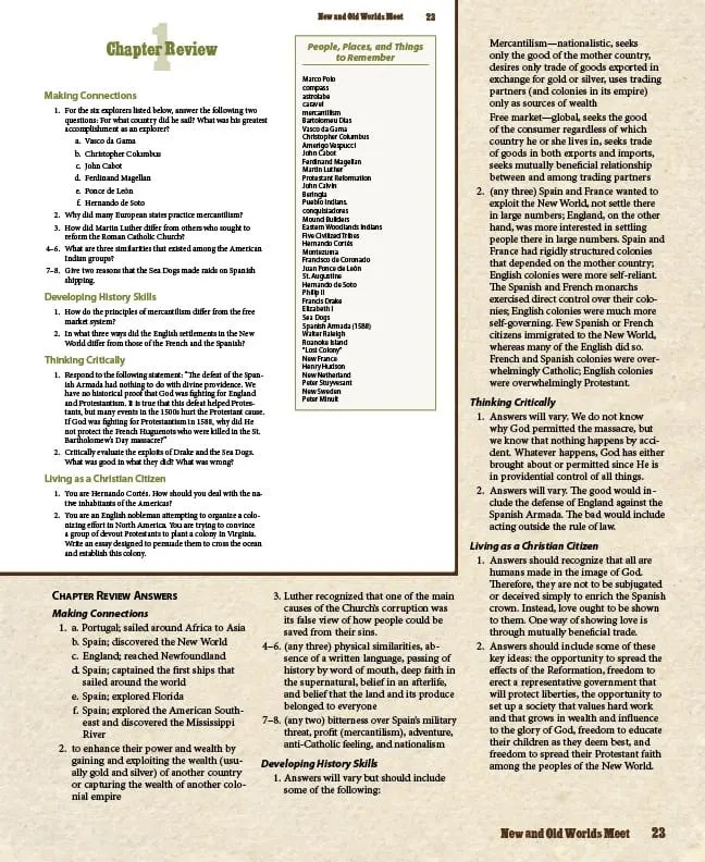 BJU Press United States History 4th Edition Grade 11 Homeschool Kit