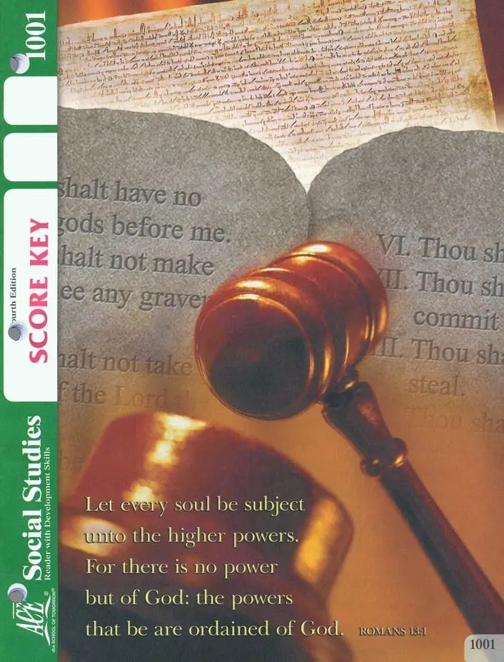 1st Grade Social Studies Answer Key 1001 by ACE! Order Now!