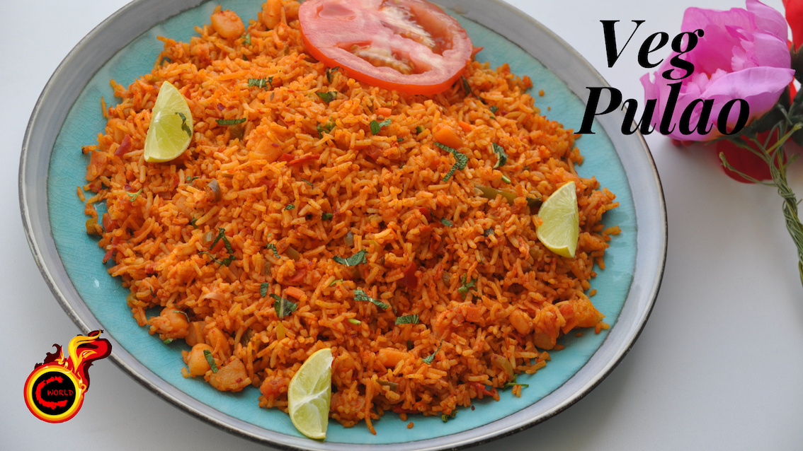 Tawa Pulav Mumbai Street Style Spicy Pulao Vegetable Pulav Veena’s