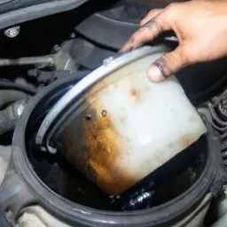 Maintenance of a vehicle's engine: Oil filter : Course Complete Vehicle