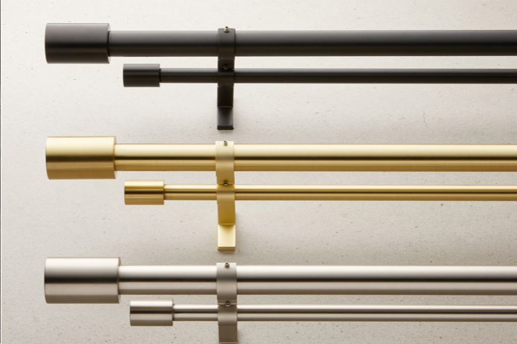 Double Curtain Rods Abu Dhabi Buy Decorative Curtain Rods