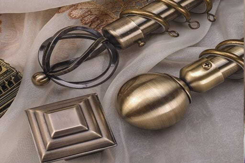 Double Curtain Rods Abu Dhabi | Buy Decorative Curtain Rods