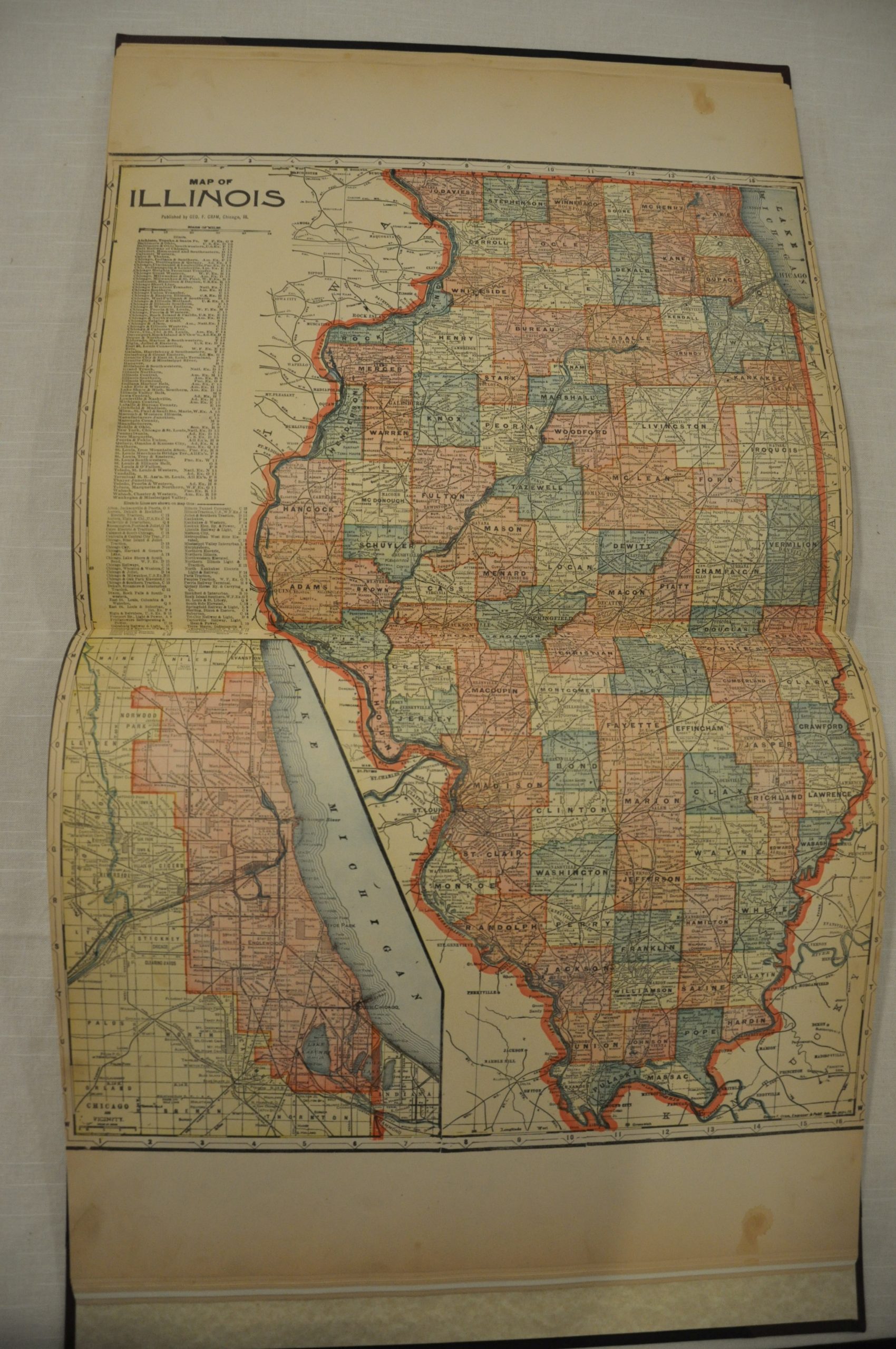 Standard Atlas of Champaign County, Illinois Curtis Wright Maps