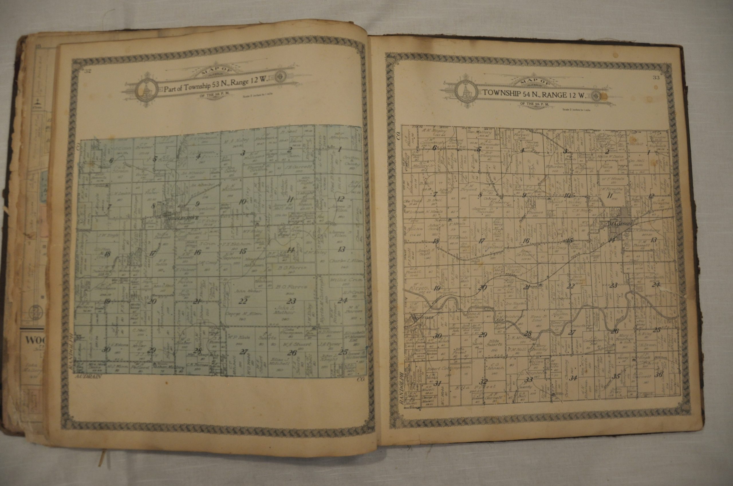 Standard Atlas of Monroe County, Missouri Curtis Wright Maps