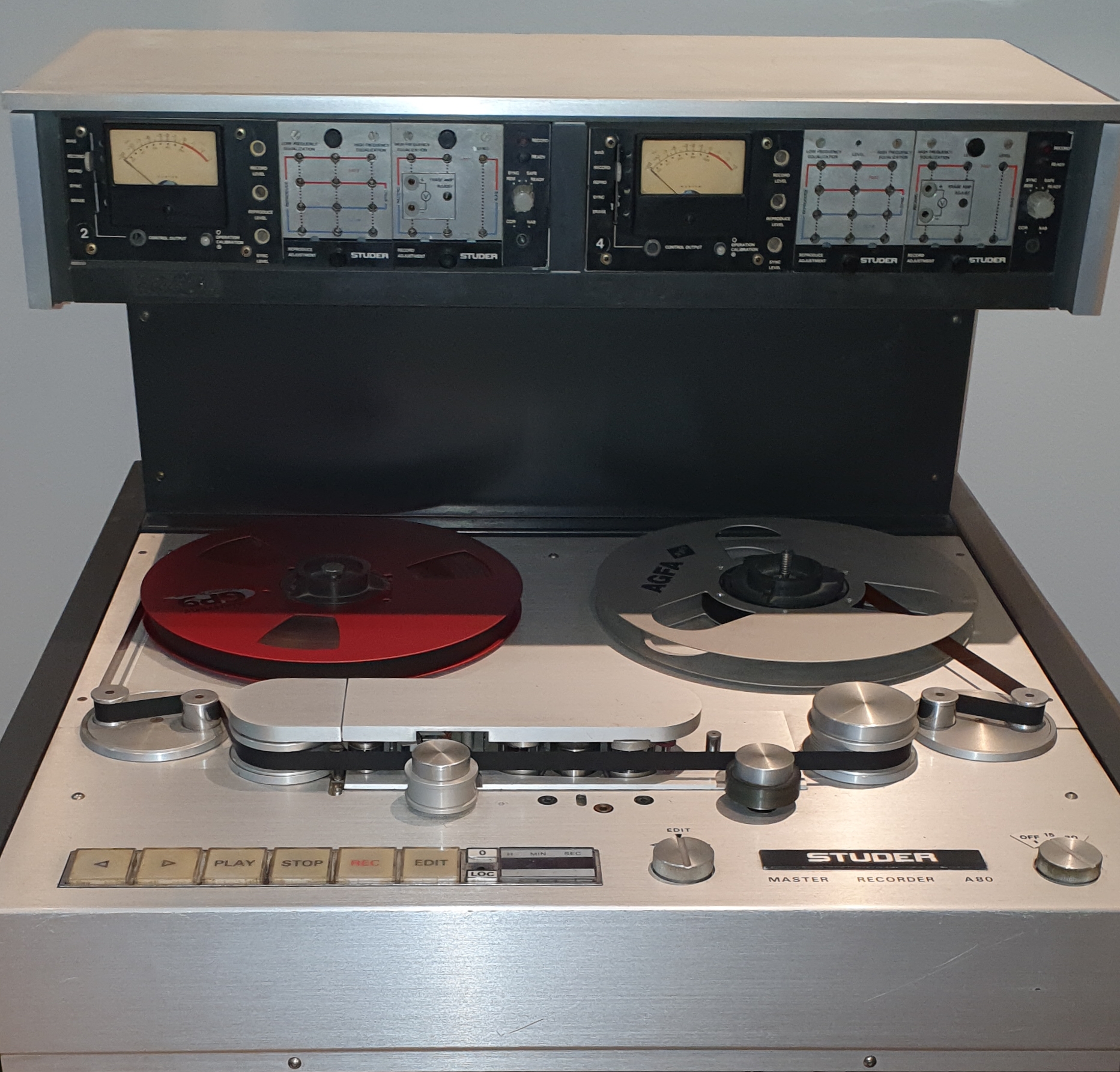 Studer A80 Half Inch Reel to Reel Tape Machine Curve Pusher