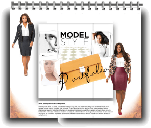 PlusSize Model Portfolios That Gets the Attention of Modelling Agencies