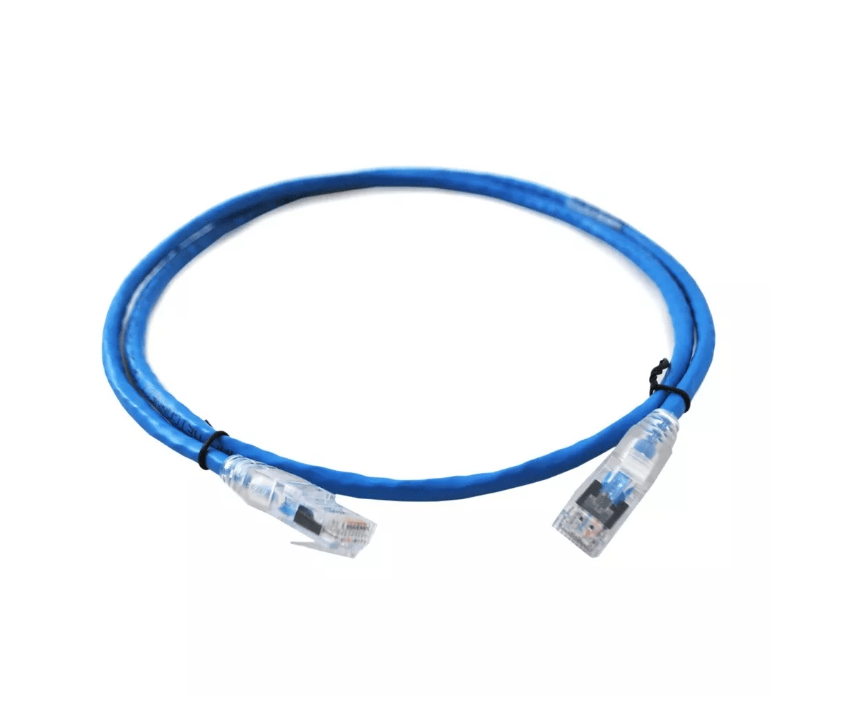 AMP Patch cord RJ45 Cat 6 de 0.90 Mts Azul.