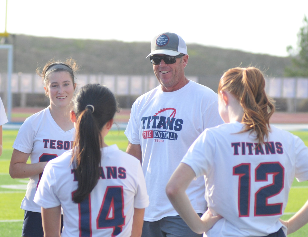 CUSD girls make history on the field in flag football CIF competition