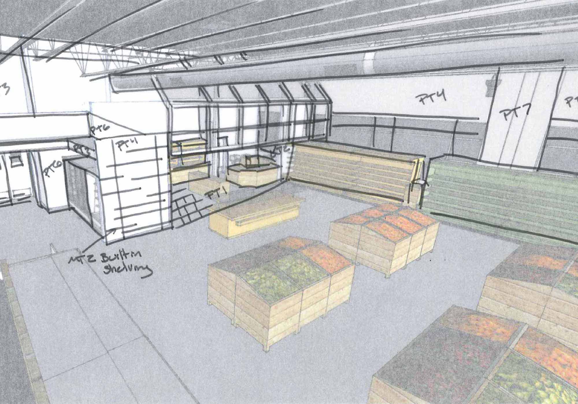 Grocery Store Design Cushing Terrell