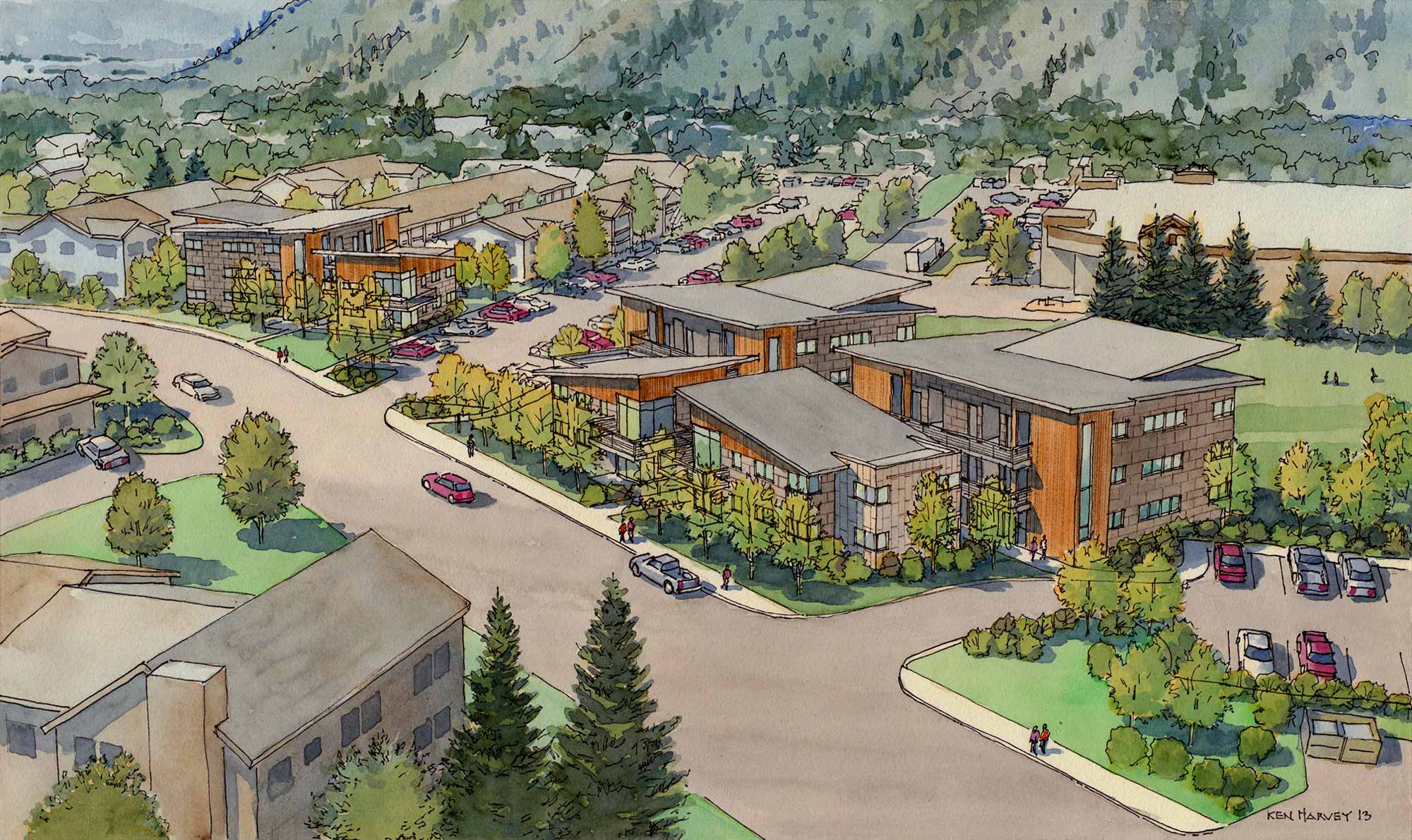 Jackson Hole Mountain Resort Workforce Housing Cushing Terrell