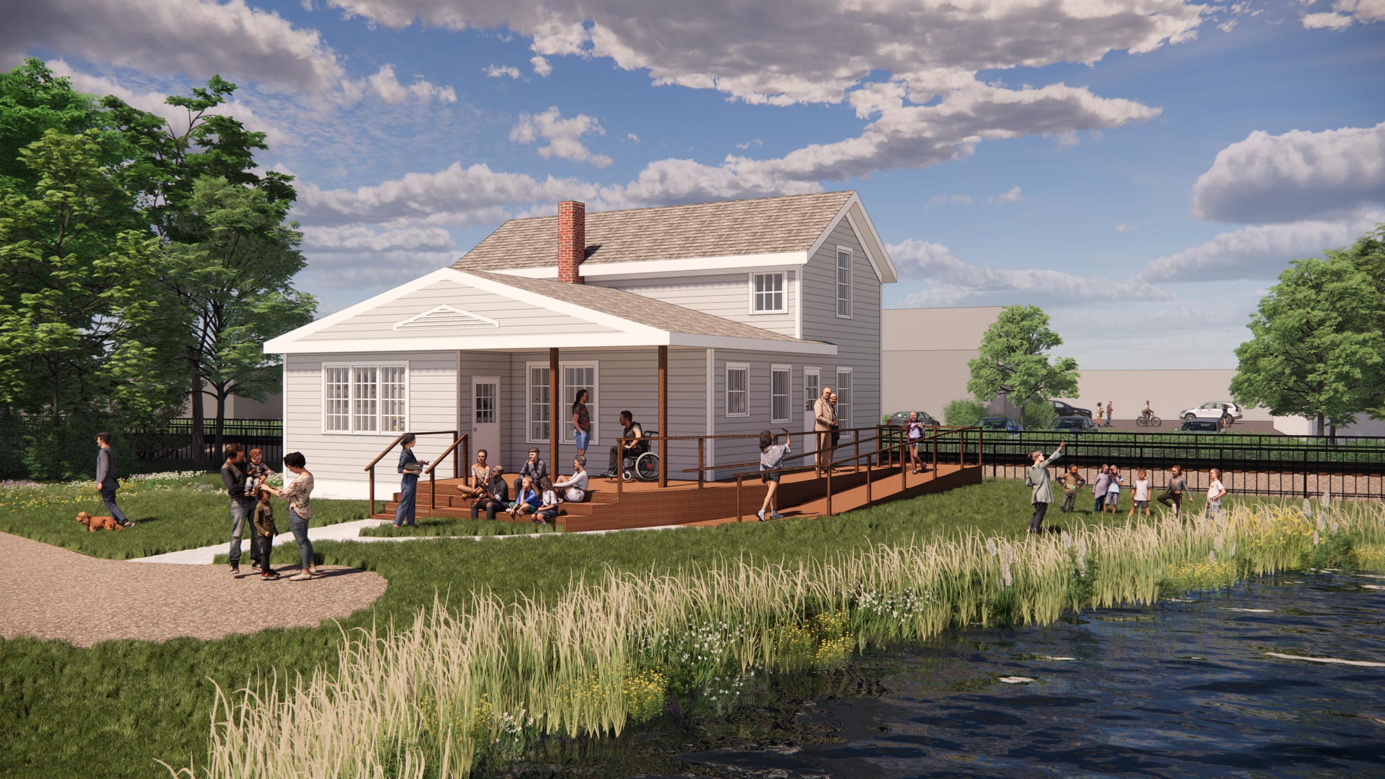 Section Foreman House Rehabilitation Cushing Terrell