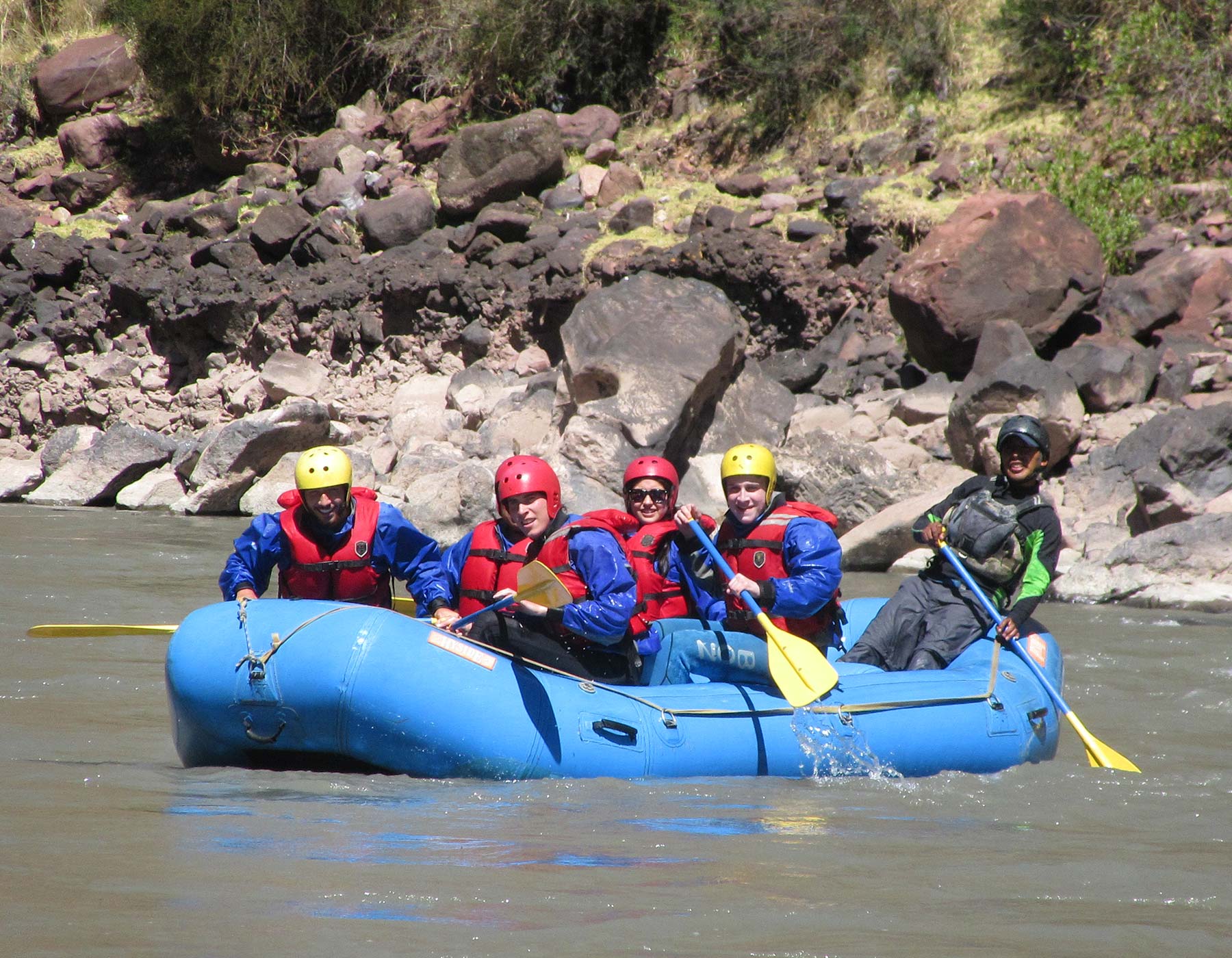Urubamba River Rafting 2 Days Cusipata River Lodge