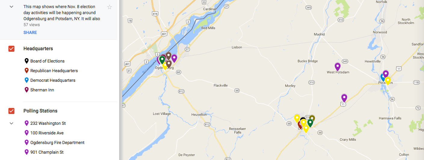 It's Election Day in Ogdensburg, Canton and Potsdam Journalism