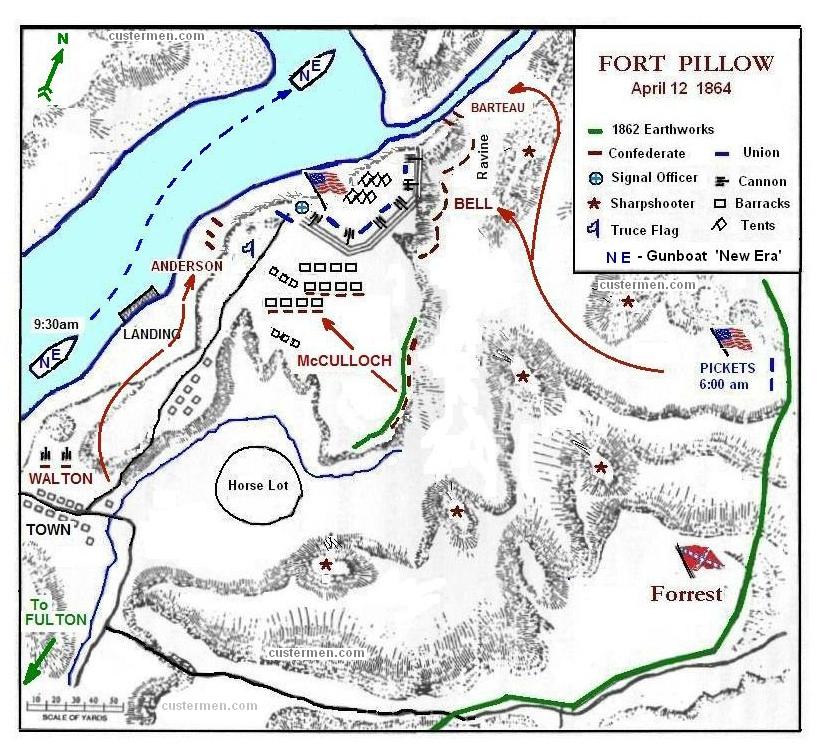 Battle of Ft Pillow Overview