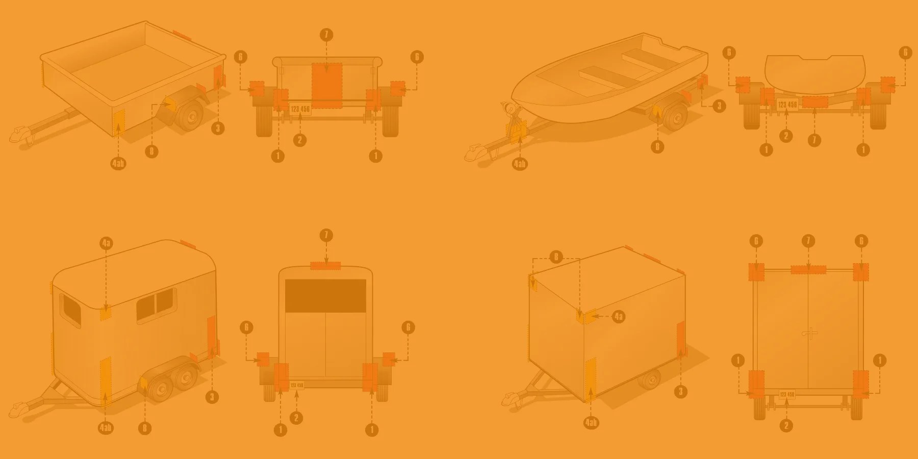 Trailer Light Requirements Custer Products