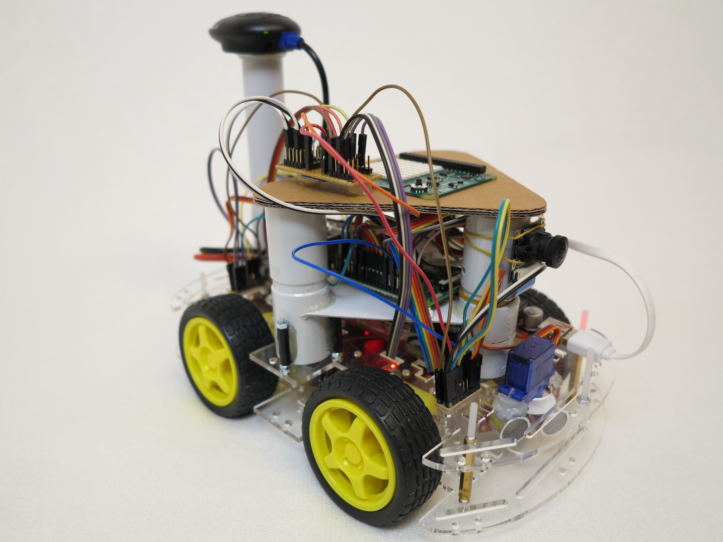 Raspberry Pi selfdriving robot Raspberry Pi Roboter