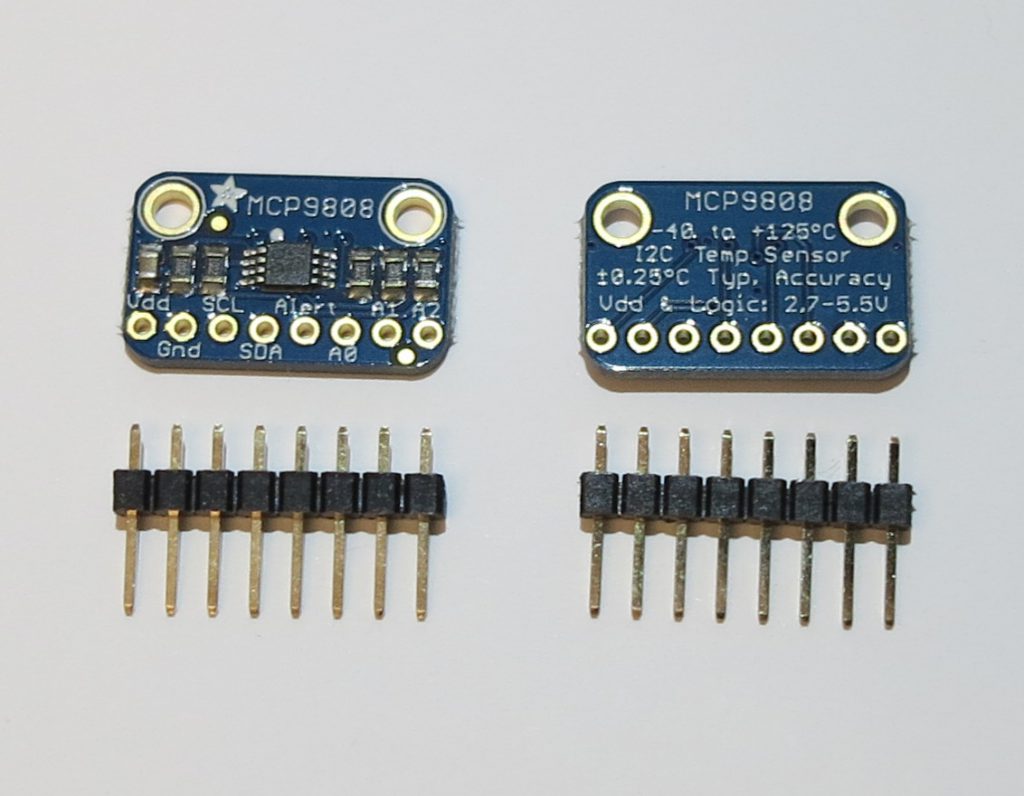 Raspberry Pi Temperatursensor MCP9808 Sensor mit I2C Bus Roboter